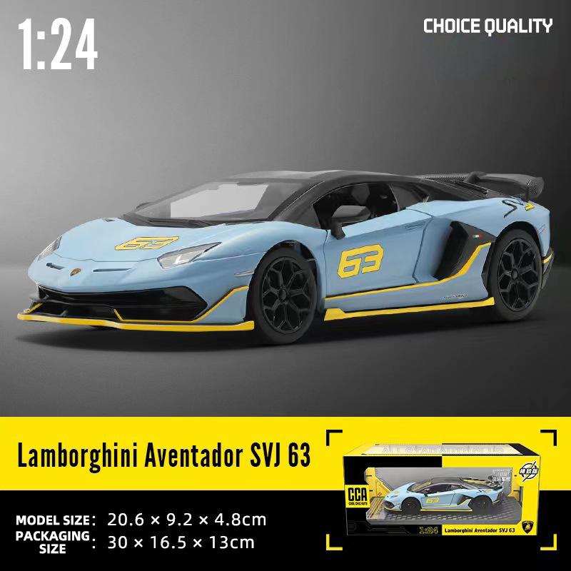 1:24 Lamborghini Aventador SVJ 63 Huracan STO Суперкар Металева Лита Модель Автомобіля Звук і Світло Колекційна Хобі Подарунки на День Народження
1:24 Lamborghini Aventador SVJ 63 Huracan STO Суперкар Металева Лита Модель Автомобіля Звук і Світло Колекційна Хобі Подарунки на День Народження