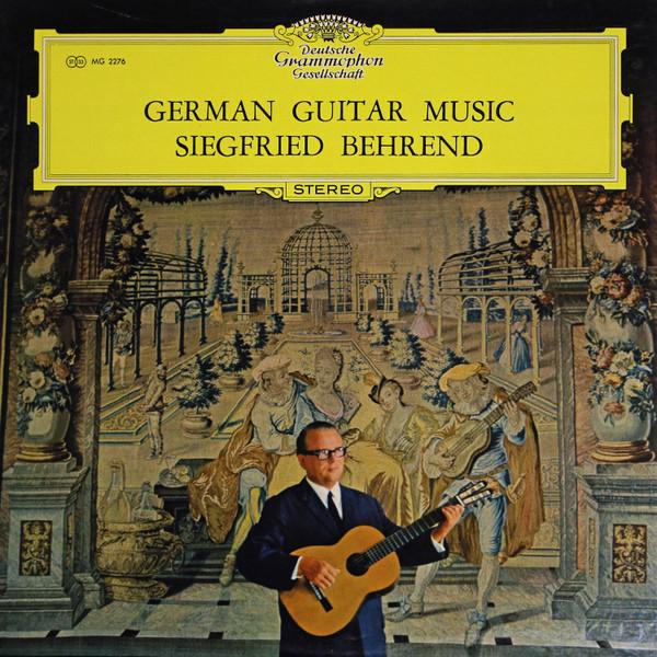 LP Record SIEGFRIED BEHREND - German Guitar Music MG2276 DEUTSCHE GRAMMO 1968 Japan Classical Used
LP Record SIEGFRIED BEHREND - German Guitar Music MG2276 DEUTSCHE GRAMMO 1968 Japan Classical Used