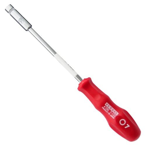 VESSEL Power Socket Driver, 7mm Diameter, for Tightening Hex Bolts and Nuts, 4100
VESSEL Power Socket Driver, 7mm Diameter, for Tightening Hex Bolts and Nuts, 4100