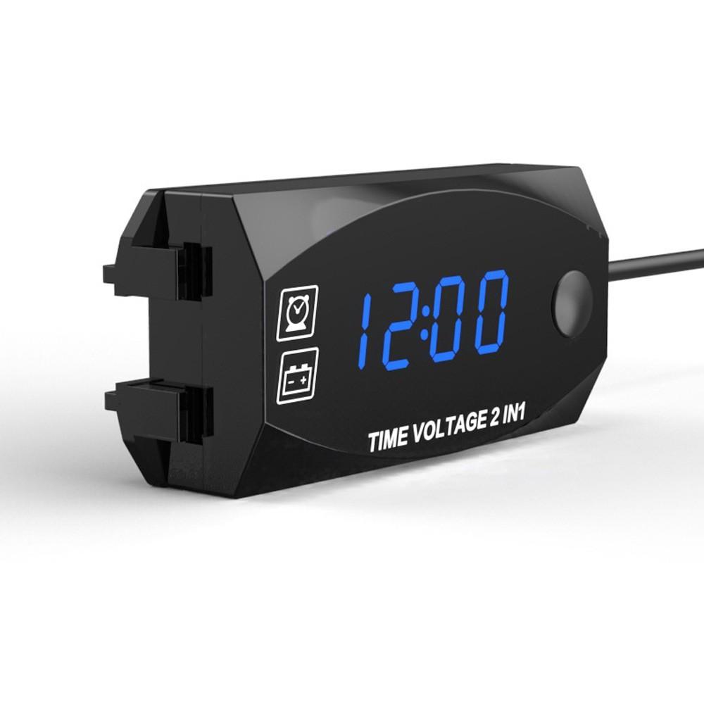 Мотоцикл Автомобільний вимірювач напруги Цифровий дисплей Вольтметр Вольт Панель Метр LED 12V синій
Мотоцикл Автомобільний вимірювач напруги Цифровий дисплей Вольтметр Вольт Панель Метр LED 12V синій