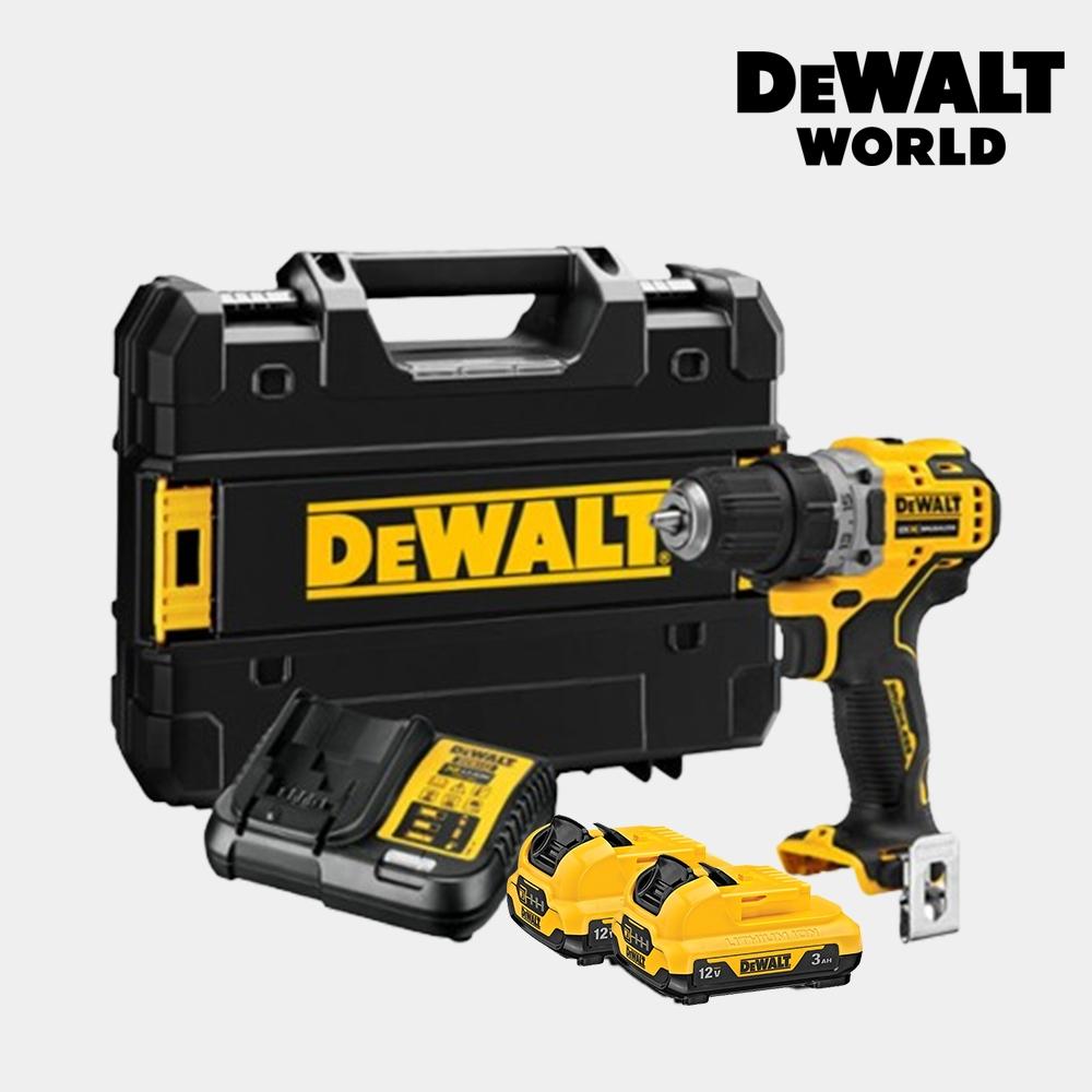 Аккумуляторная дрель DeWalt 12V MAX DCD701L2 3A, комплект из 2 бесщеточных аккумуляторов
Аккумуляторная дрель DeWalt 12V MAX DCD701L2 3A, комплект из 2 бесщеточных аккумуляторов