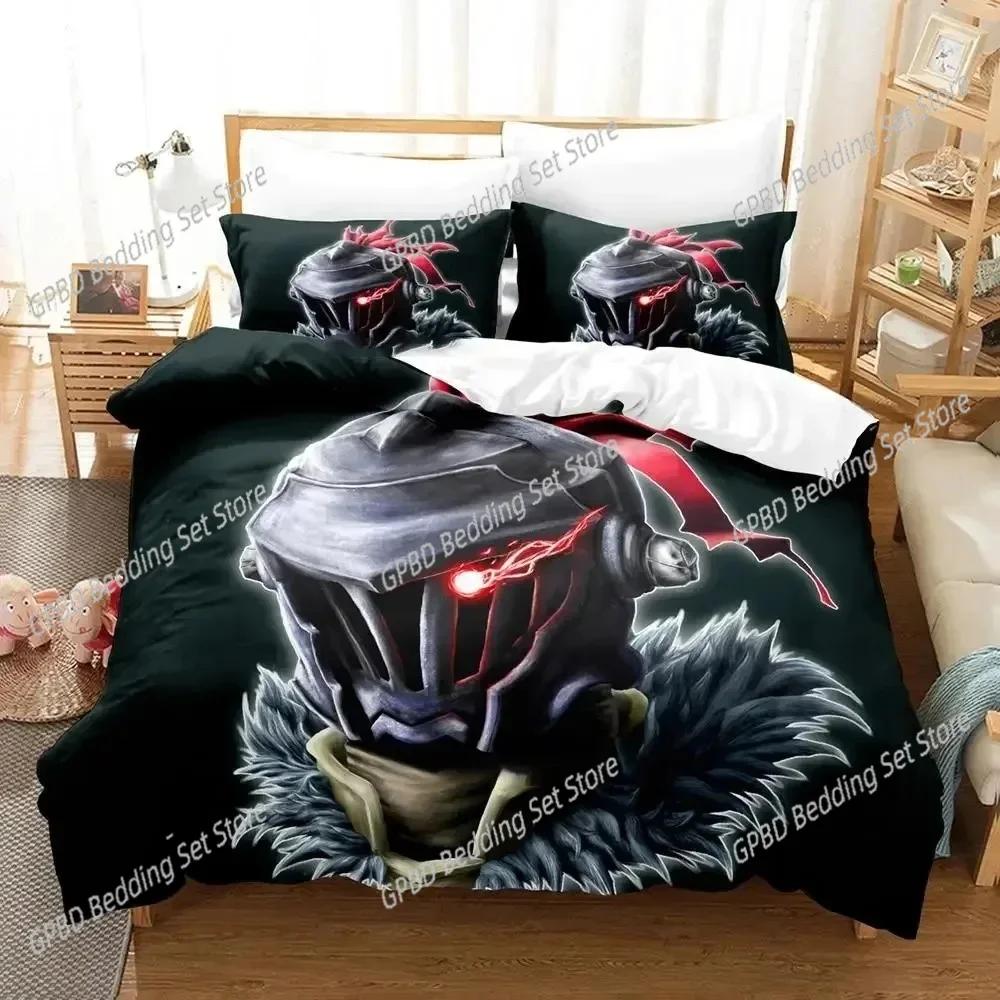 Anime Goblin Slayer Beding Set For Bedrom Soft Modern Bedspreads Comefortable Children Kids Soft Duvet Cover Comfortable Quilt Cover And Pilowcase 135*200cm Eu-Single
Anime Goblin Slayer Beding Set For Bedrom Soft Modern Bedspreads Comefortable Children Kids Soft Duvet Cover Comfortable Quilt Cover And Pilowcase 135*200cm Eu-Single