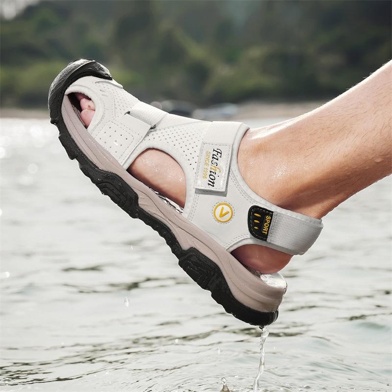 Sandals men s trendy outdoor sports bag head casual shoes slippers 2025 new summer breathable men s beach shoes 38
Sandals men s trendy outdoor sports bag head casual shoes slippers 2025 new summer breathable men s beach shoes 38