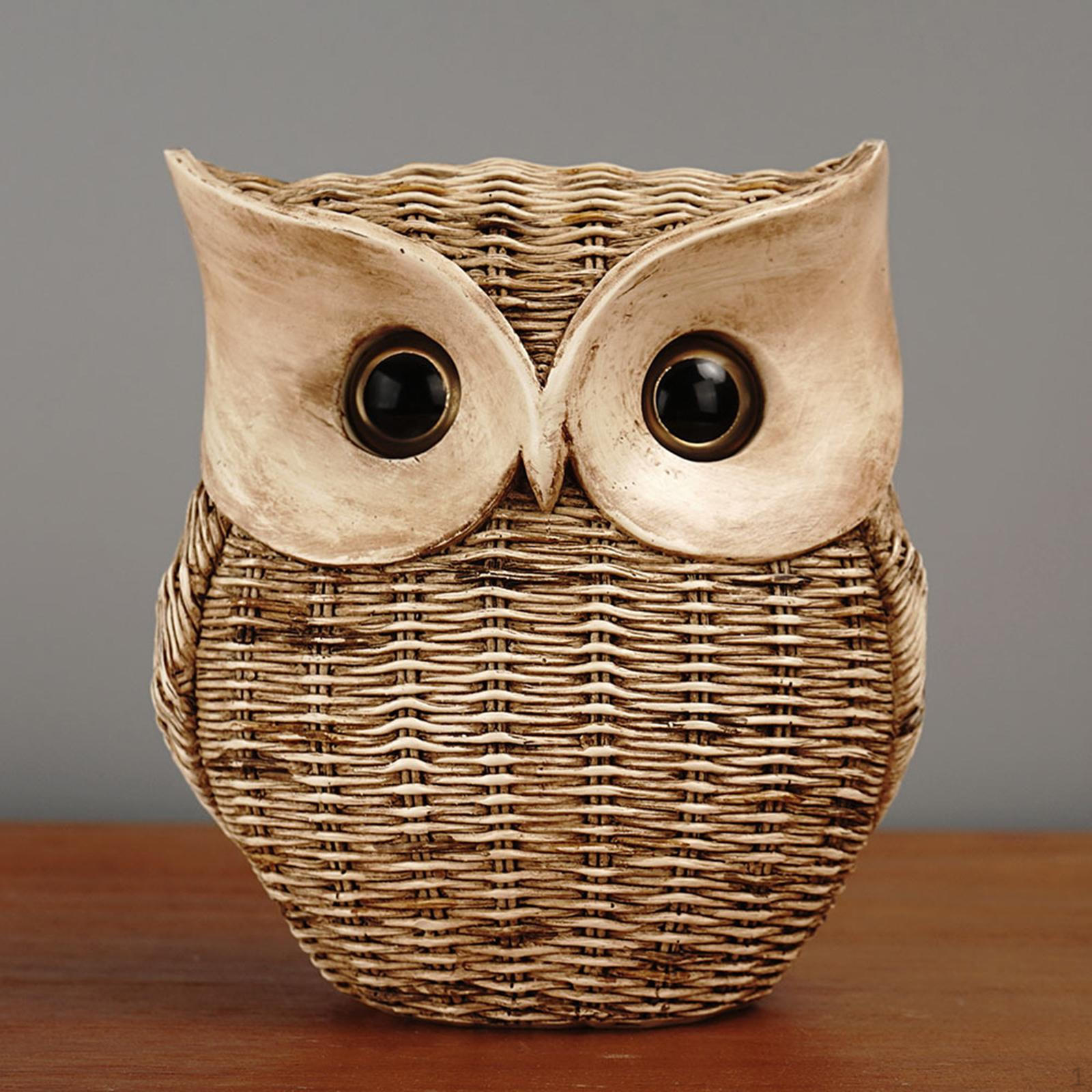 Owl Statues Home Decor Animal Sculpture Craft Durable Simulation Rattan Figurine for Office
Owl Statues Home Decor Animal Sculpture Craft Durable Simulation Rattan Figurine for Office