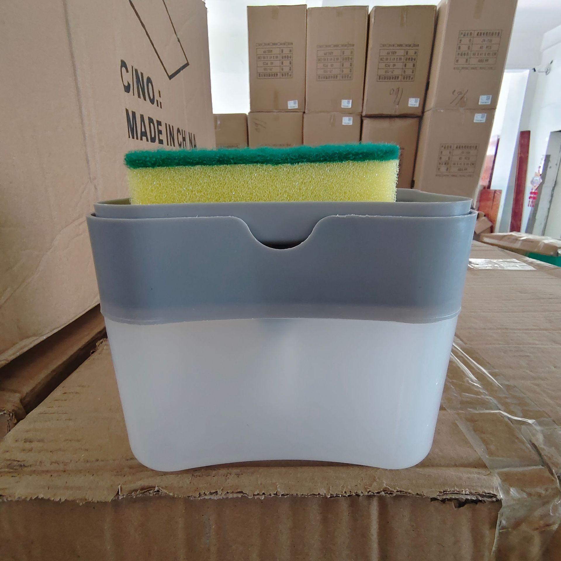 Жидкость для мытья посуды Кухонная чистка Нажимной Автоматический Ткань для мытья посуды Контейнер для мыла для мытья посуды cross-border explosion серый
Жидкость для мытья посуды Кухонная чистка Нажимной Автоматический Ткань для мытья посуды Контейнер для мыла для мытья посуды cross-border explosion серый