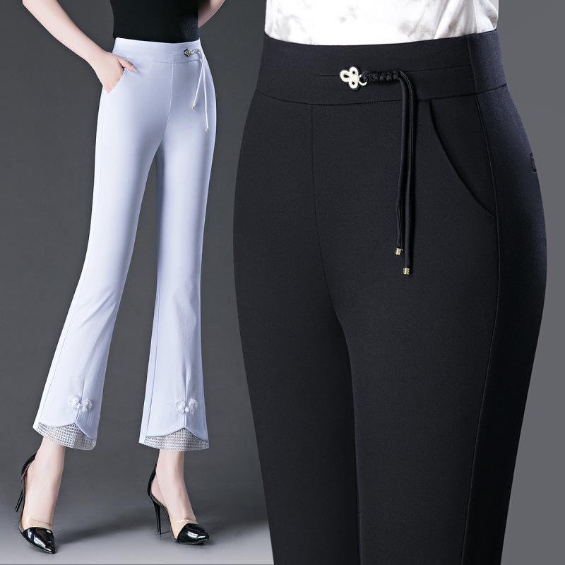 2024 Summer Women s High Waist Slimming Stretch Flare Pants - Middle-Aged Mom National Style Fishtail Skinny Fit 4XL Waist 83 cm
2024 Summer Women s High Waist Slimming Stretch Flare Pants - Middle-Aged Mom National Style Fishtail Skinny Fit 4XL Waist 83 cm