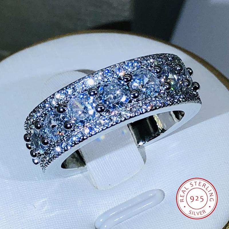 Elegant Temperament Geometric White Zircon Ring For Ladies Sterling Silver Party Birthday Cocktail Jewelry Gift 10
Elegant Temperament Geometric White Zircon Ring For Ladies Sterling Silver Party Birthday Cocktail Jewelry Gift 10