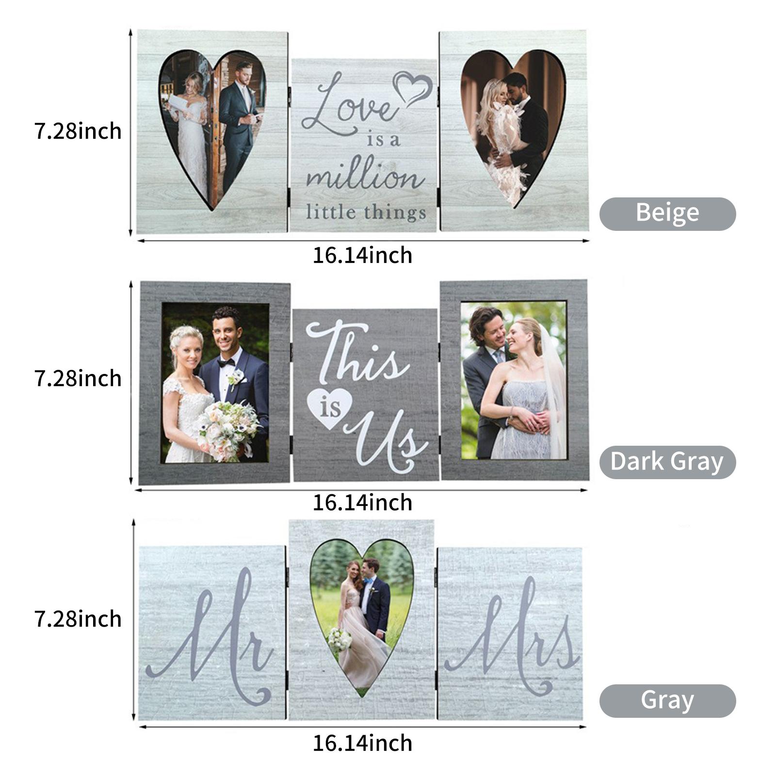 -Fold Hinged Photo Frame Wooden Picture Frame with Board Hinge for Wedding Tabletop Photo Display
-Fold Hinged Photo Frame Wooden Picture Frame with Board Hinge for Wedding Tabletop Photo Display