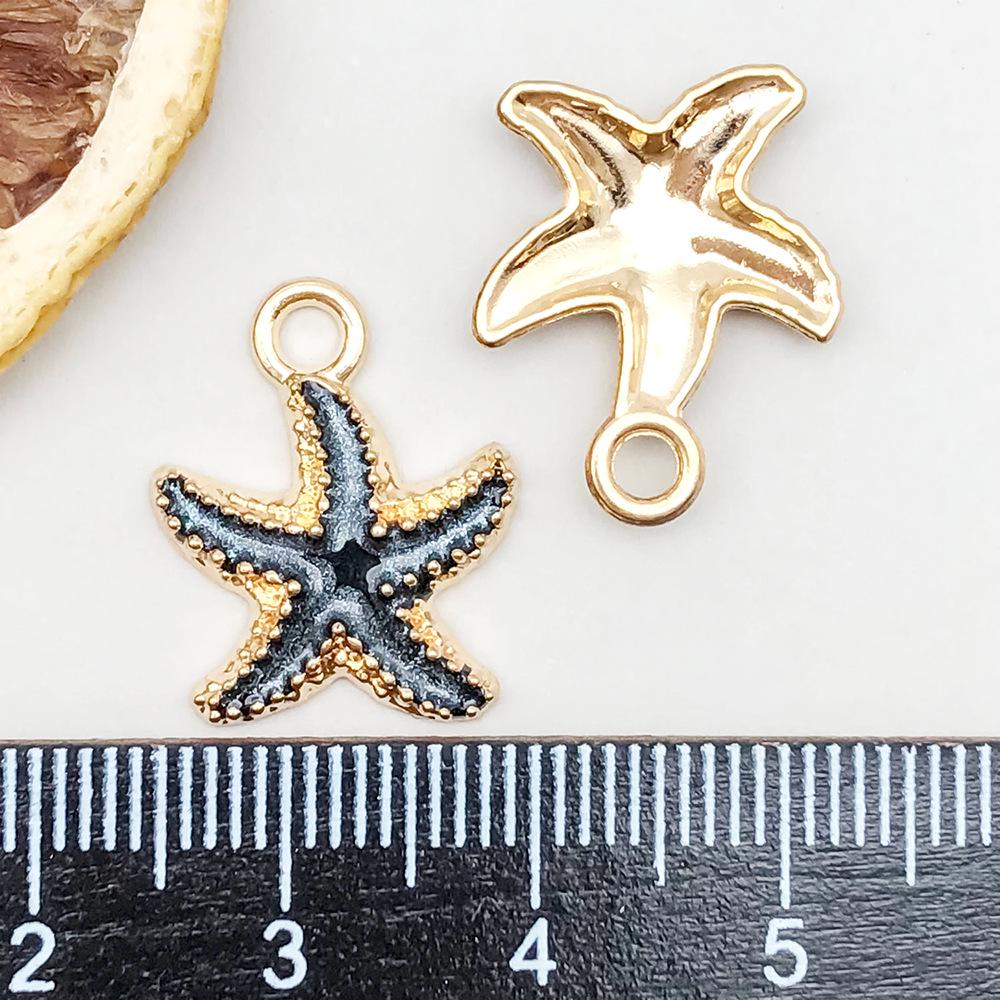 Colorful Enamel Starfish Pendant Charm for DIY Jewelry
Colorful Enamel Starfish Pendant Charm for DIY Jewelry