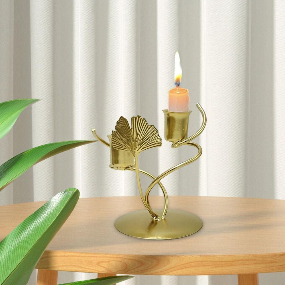 Iron Art Wedding Candlelight Stand Romantic Metal Candlestick Holder Leaf Candle Holder Home Decor
Iron Art Wedding Candlelight Stand Romantic Metal Candlestick Holder Leaf Candle Holder Home Decor