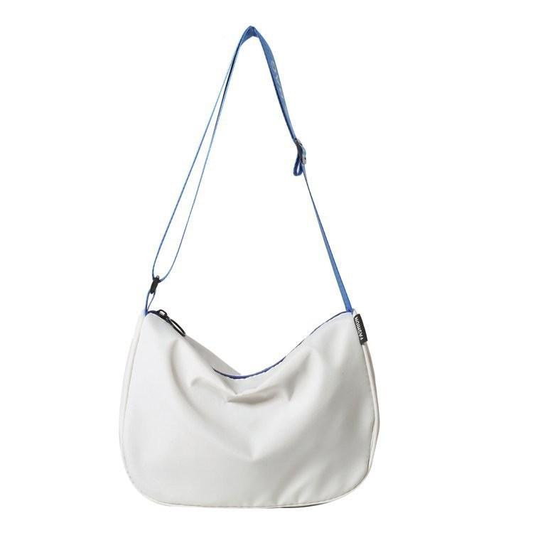 New 2024 Stylish Canvas Shoulder Bag For Women With Large Capacity And Minimalist Design In Black And White Options Color WhiteBlue
New 2024 Stylish Canvas Shoulder Bag For Women With Large Capacity And Minimalist Design In Black And White Options Color WhiteBlue