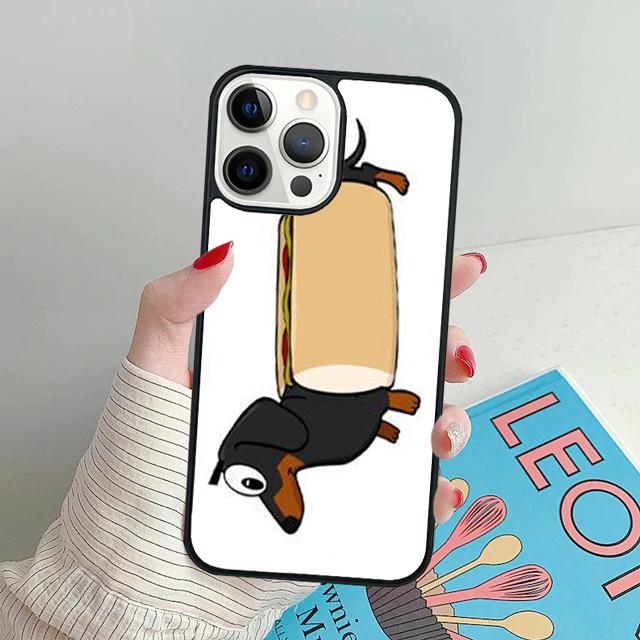 Cute cartoon Dachshund dog phone Case Cover For iPhone 17 Air 16 15 14 Plus apple 16 11 12 13 Pro Max coque iPhone 13
Cute cartoon Dachshund dog phone Case Cover For iPhone 17 Air 16 15 14 Plus apple 16 11 12 13 Pro Max coque iPhone 13