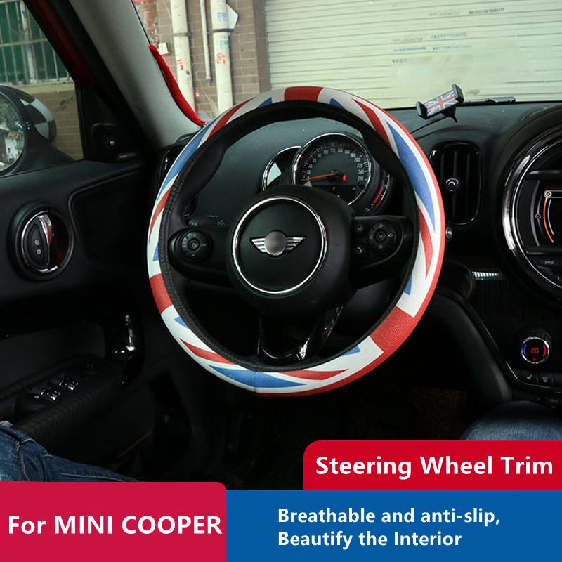 Автомобильный декоративный чехол на руль из искусственной кожи для Mini Cooper JCW F55 F56 R56 F54 R55 Clubman F60 R60 Countryman R61
Автомобильный декоративный чехол на руль из искусственной кожи для Mini Cooper JCW F55 F56 R56 F54 R55 Clubman F60 R60 Countryman R61