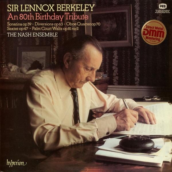 LP Record LENNOX BERKELEY - THE NASH ENSEMBLE - An 80th Birthday Tribute A66086 Hyperion 1983 UK Classical Used
LP Record LENNOX BERKELEY - THE NASH ENSEMBLE - An 80th Birthday Tribute A66086 Hyperion 1983 UK Classical Used