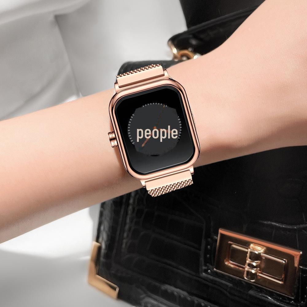 FOURRON женские квадратные кварцевые модные часы с миланским стальным браслетом Milanese strap розового золота
FOURRON женские квадратные кварцевые модные часы с миланским стальным браслетом Milanese strap розового золота