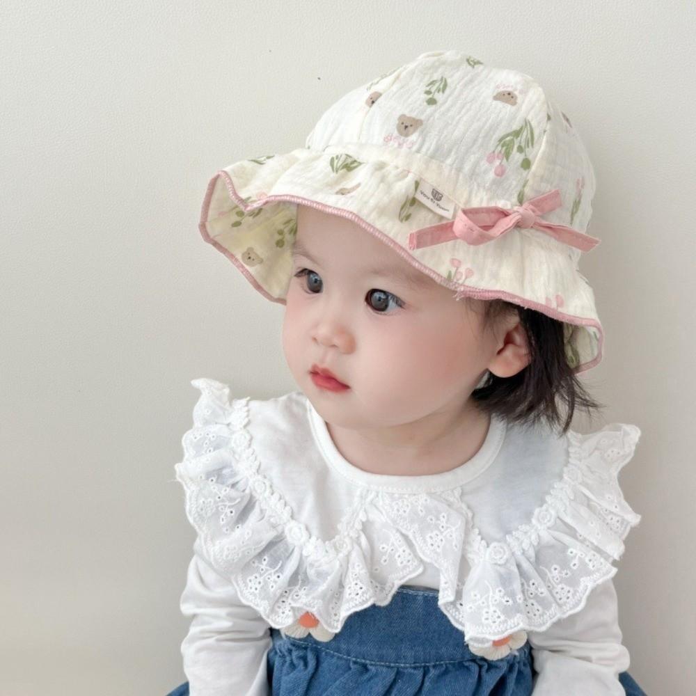 Thin Baby Girl Bucket Hat Sweet Flower Kids Outdoor Sunscreen Hat Cute Panama Fisherman Cap style 6
Thin Baby Girl Bucket Hat Sweet Flower Kids Outdoor Sunscreen Hat Cute Panama Fisherman Cap style 6