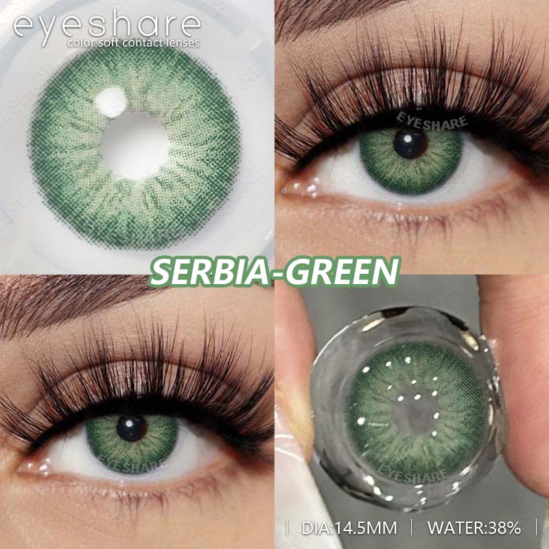EYESHARE 1 пара цветных контактных линз Новые модные синие контактные линзы Натуральные серые зрачки Зеленые модные линзы Коричневые контактные линзы
EYESHARE 1 пара цветных контактных линз Новые модные синие контактные линзы Натуральные серые зрачки Зеленые модные линзы Коричневые контактные линзы