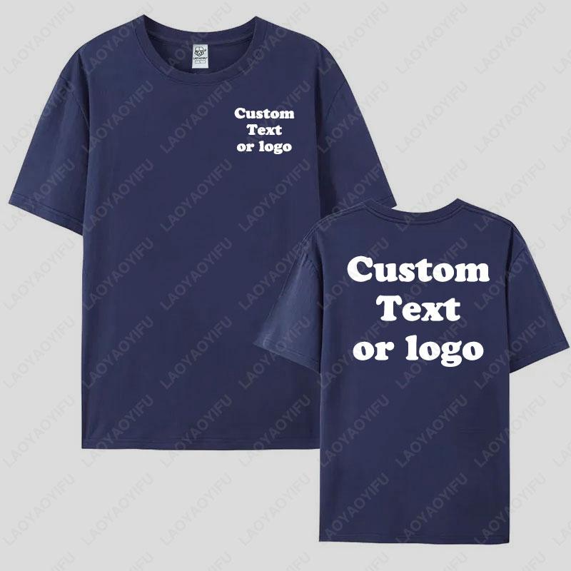 Custom Text T-Shirt Design Your Own Shirt Unisex High Quality Cotton Short-sleeve Tees Mens Womens Crewneck Hipster Streetwear 5XL
Custom Text T-Shirt Design Your Own Shirt Unisex High Quality Cotton Short-sleeve Tees Mens Womens Crewneck Hipster Streetwear 5XL
