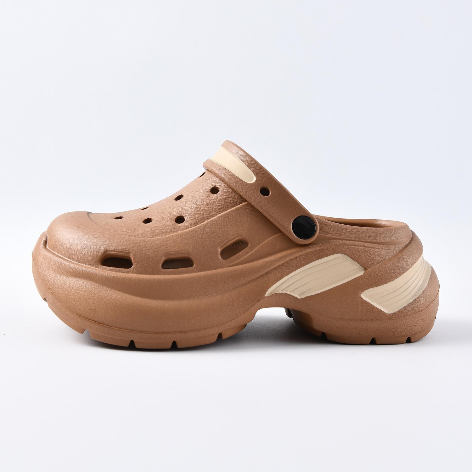 Крутые спортивные платформенные туфли с отверстиями женские летние уличные модные парные двухвариантные 6 см платформа пляжная обувь мужская и женская 39-40 коричневый
Крутые спортивные платформенные туфли с отверстиями женские летние уличные модные парные двухвариантные 6 см платформа пляжная обувь мужская и женская 39-40 коричневый