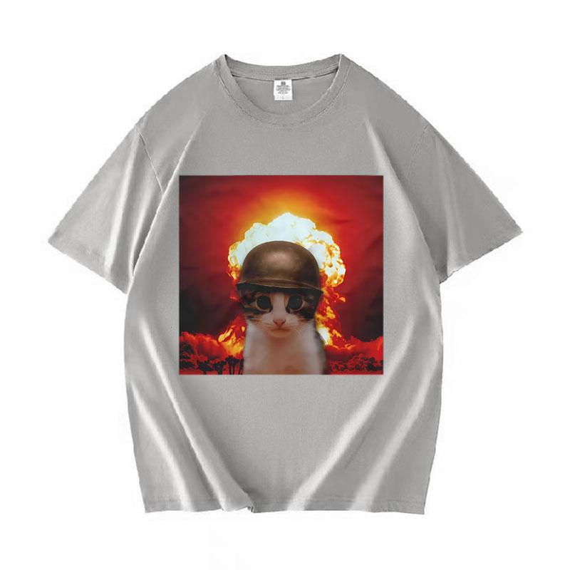 Funny Explode Cat Tshirt Gothic Casual Round Neck Aesthetic Short Sleeve Tshirts Soft Comfort T Shirt Unisex Women Clothes Summer 3XL
Funny Explode Cat Tshirt Gothic Casual Round Neck Aesthetic Short Sleeve Tshirts Soft Comfort T Shirt Unisex Women Clothes Summer 3XL