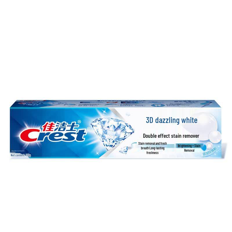 Crest 3D White Dual Action Toothpaste
Crest 3D White Dual Action Toothpaste