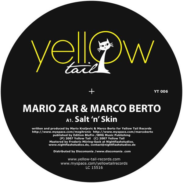 12-дюймовая пластинка MARIO ZAR & MARCO BERTO - Salt N Skin YT006 Yellow Tail 2007 Германия Танцевальная и Электронная Б/У
12-дюймовая пластинка MARIO ZAR & MARCO BERTO - Salt N Skin YT006 Yellow Tail 2007 Германия Танцевальная и Электронная Б/У
