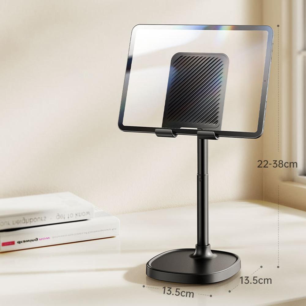 JOPREE X66plus Adjustable Height Desktop Tablet Stand ABS+Aluminum Alloy Phone Holder Bracket Black
JOPREE X66plus Adjustable Height Desktop Tablet Stand ABS+Aluminum Alloy Phone Holder Bracket Black