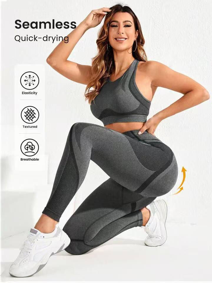 JYL Hollow Back Pants Set Striped Slim Soft Yoga Fitness Outfit M bittersweet кольору
JYL Hollow Back Pants Set Striped Slim Soft Yoga Fitness Outfit M bittersweet кольору