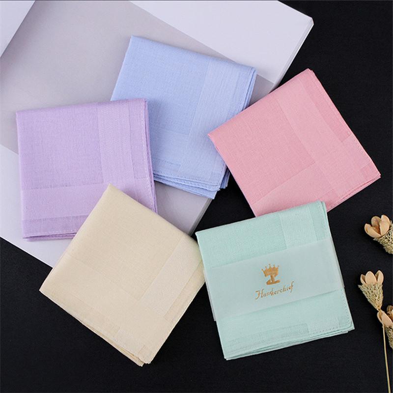 3Pcs 40x40cm Square Candy Solid Color Women Handkerchiefs Classic Vintage Cotton Towel Wedding Xmas Party Gift
3Pcs 40x40cm Square Candy Solid Color Women Handkerchiefs Classic Vintage Cotton Towel Wedding Xmas Party Gift