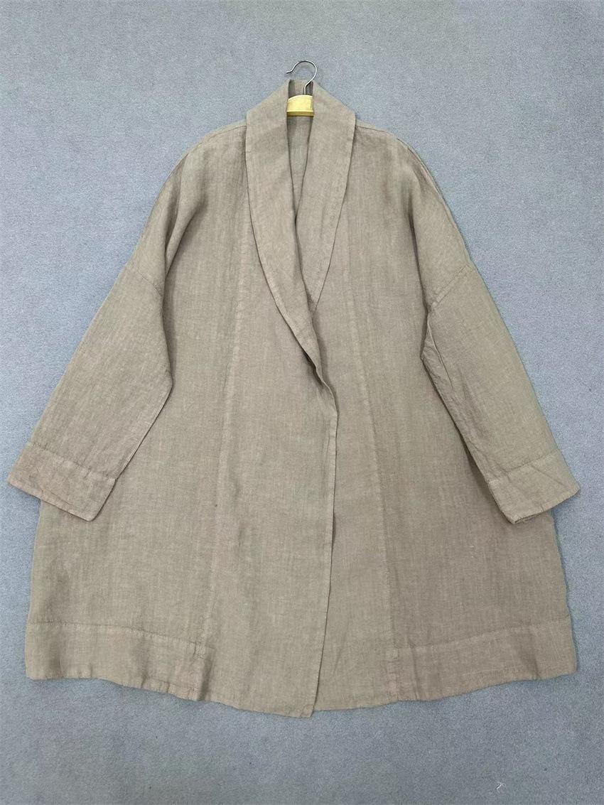 Johnature Vintage Loose Lazy Casual Jackets Woman Simple Loose All Match Long Women Coats One Size серый
Johnature Vintage Loose Lazy Casual Jackets Woman Simple Loose All Match Long Women Coats One Size серый