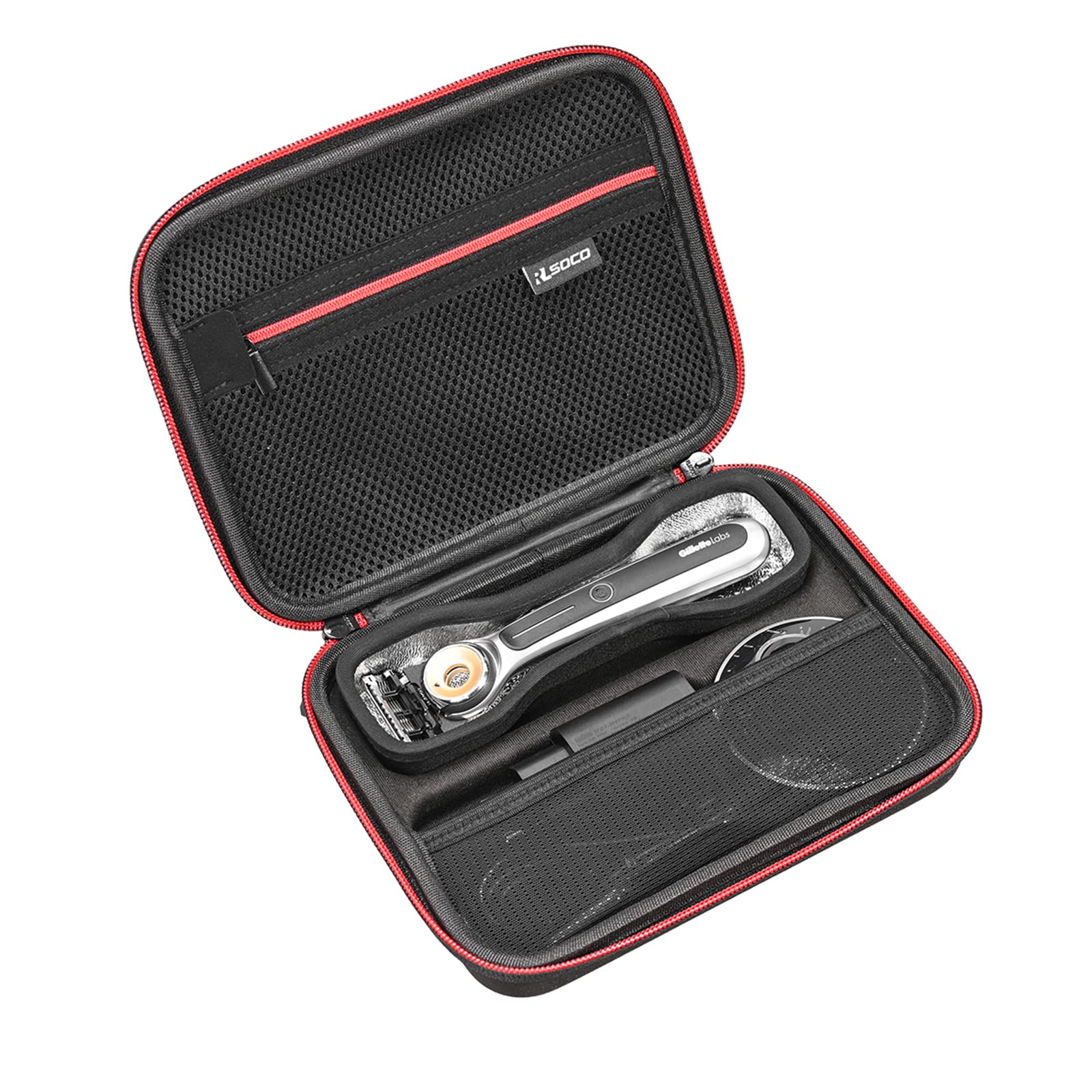RLSOCO Gillette Shaving Case Storage Case Gillette Gillette Labs Heated Laser Bar Razor Compatible Shaving/Exfoliating
RLSOCO Gillette Shaving Case Storage Case Gillette Gillette Labs Heated Laser Bar Razor Compatible Shaving/Exfoliating