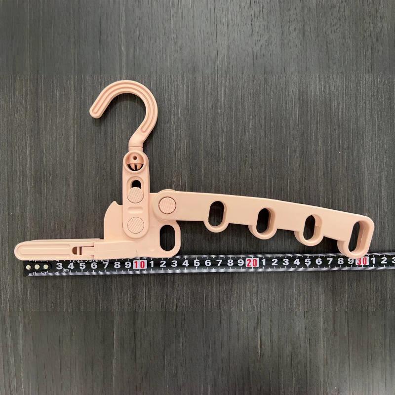 Portable Foldable Travel Hanger Folding Cloth Drying Rack Travel Hanger Hanging Rack with 5Holes for Hotel Multi-function Hanger рожевий
Portable Foldable Travel Hanger Folding Cloth Drying Rack Travel Hanger Hanging Rack with 5Holes for Hotel Multi-function Hanger рожевий