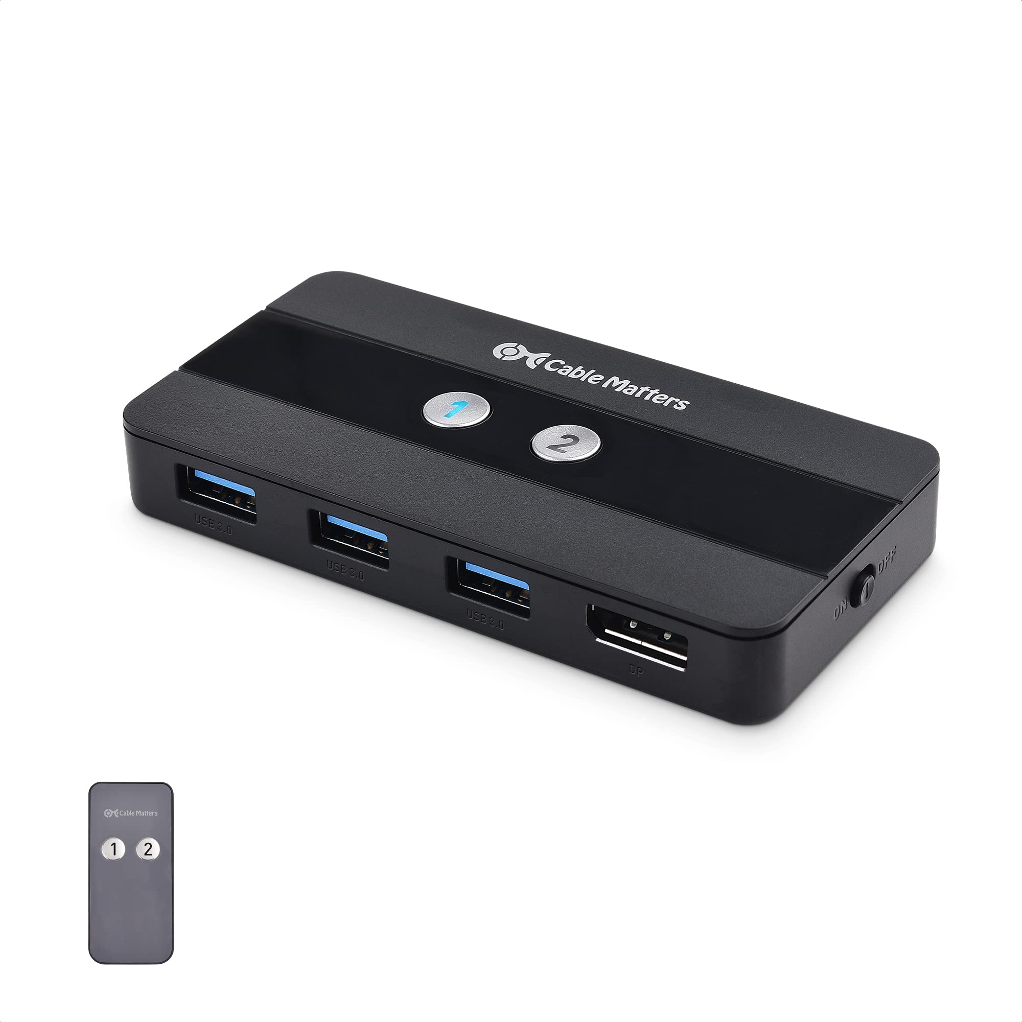 Cable Matters 8K KVM DisplayPort Switch для 2 ПК 1X DisplayPort 3X USB порта 8K 120 Гц 5 Гбит/с Ручной коммутатор с пультом дистанционного управления Совместимость с 1.4 чёрный
Cable Matters 8K KVM DisplayPort Switch для 2 ПК 1X DisplayPort 3X USB порта 8K 120 Гц 5 Гбит/с Ручной коммутатор с пультом дистанционного управления Совместимость с 1.4 чёрный