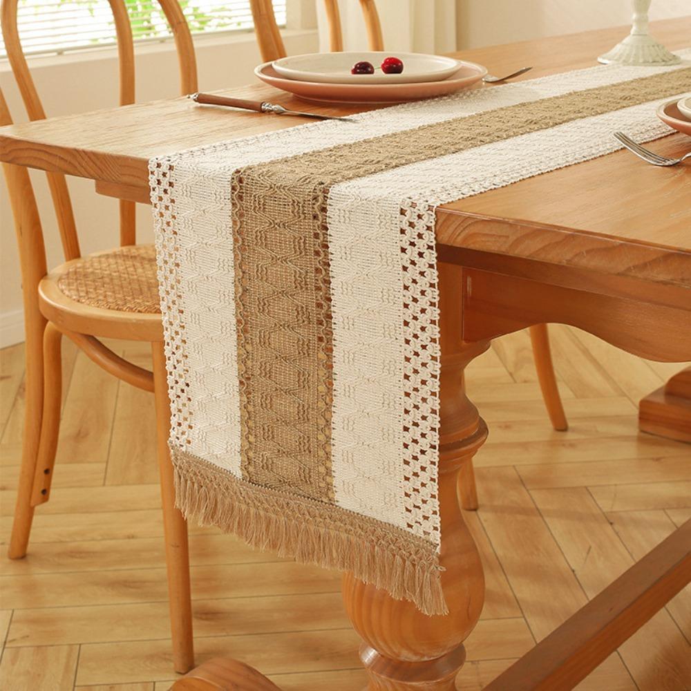 Braided Table Cloth Ramie Dining Table Decoration Party Decoration Boho Table Runner Holiday 30*183cm-Style C
Braided Table Cloth Ramie Dining Table Decoration Party Decoration Boho Table Runner Holiday 30*183cm-Style C