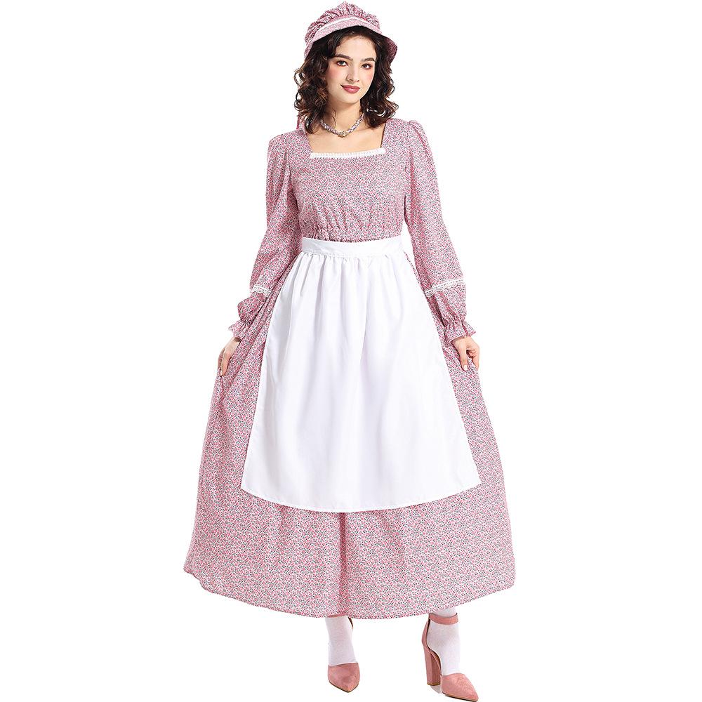American Civil War Prairie Pioneer Pink Floral Square-Neck Dress Costume XL розовый/цветочный
American Civil War Prairie Pioneer Pink Floral Square-Neck Dress Costume XL розовый/цветочный