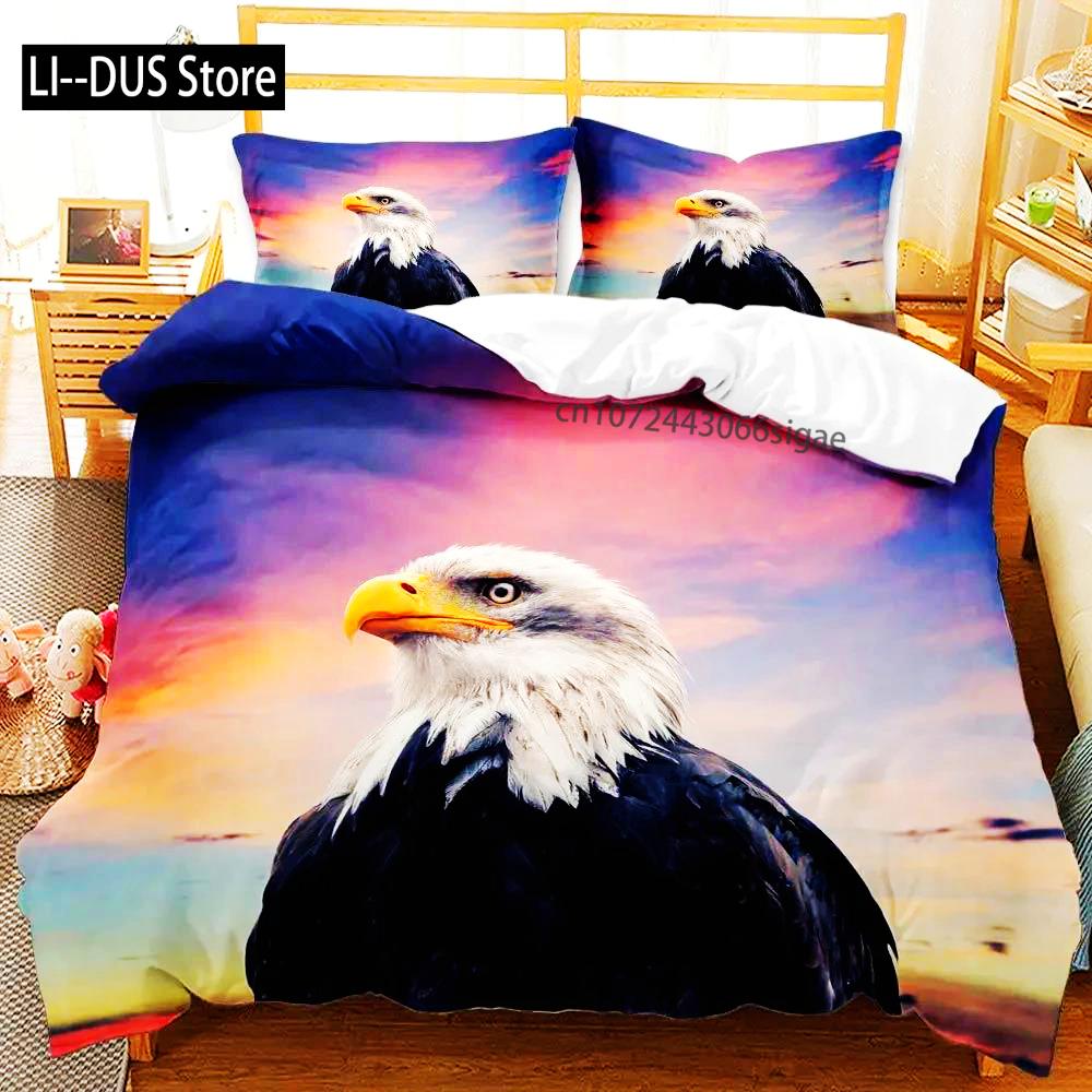 Eagle Duvet Cover Set Polyester Bedding For Boys Teens Adults King Queen Size Grey White Duvet Cover Bed Set Quilt Cover EU Single(135*200cm)3pcs
Eagle Duvet Cover Set Polyester Bedding For Boys Teens Adults King Queen Size Grey White Duvet Cover Bed Set Quilt Cover EU Single(135*200cm)3pcs