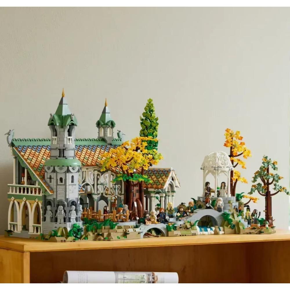 Новинка в Creative Expert Icons Movie Lorded of Rings Rivendell Castle Модель Строительные блоки Кирпич 10316 Вид на улицу Игрушки 6167 шт. No Original Box
Новинка в Creative Expert Icons Movie Lorded of Rings Rivendell Castle Модель Строительные блоки Кирпич 10316 Вид на улицу Игрушки 6167 шт. No Original Box