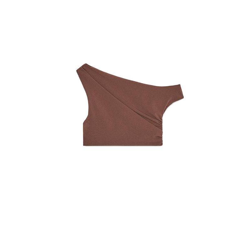 Asymmetric Design Sense Short Jacket 5584357 Pleat Texture Straight High Waist Midi Dress 5584358 Brown Tops L
Asymmetric Design Sense Short Jacket 5584357 Pleat Texture Straight High Waist Midi Dress 5584358 Brown Tops L