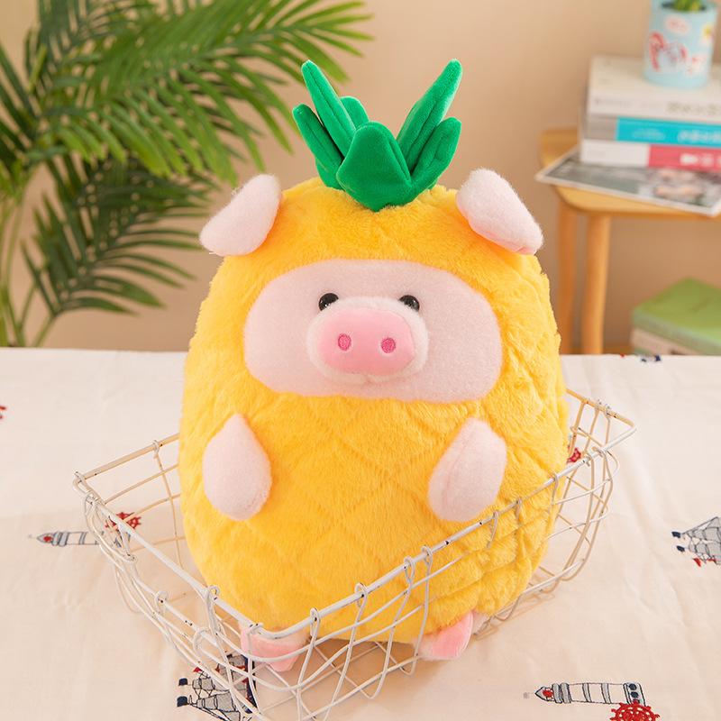 Ананасовая свинка Очаровательная плюшевая игрушка Милая и мягкая Уютный компаньон для сна для девочек 40cm/15.75in
Ананасовая свинка Очаровательная плюшевая игрушка Милая и мягкая Уютный компаньон для сна для девочек 40cm/15.75in