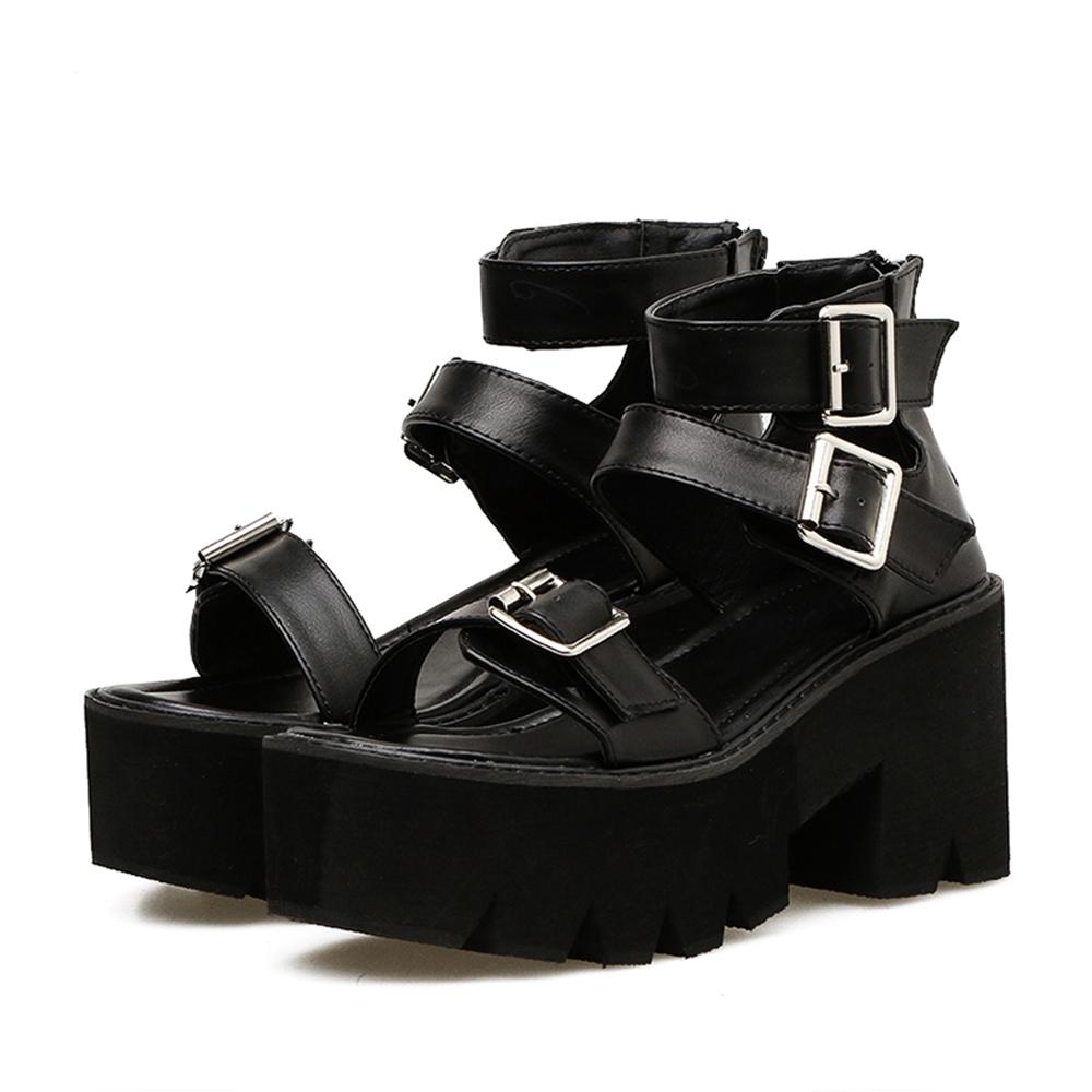 Gdgydh Ankle Strap Summer Fashion Women Sandals Open Toe Platform Shoes Chunky Heels Sandals Fashion Back Zipper Shoes 38
Gdgydh Ankle Strap Summer Fashion Women Sandals Open Toe Platform Shoes Chunky Heels Sandals Fashion Back Zipper Shoes 38