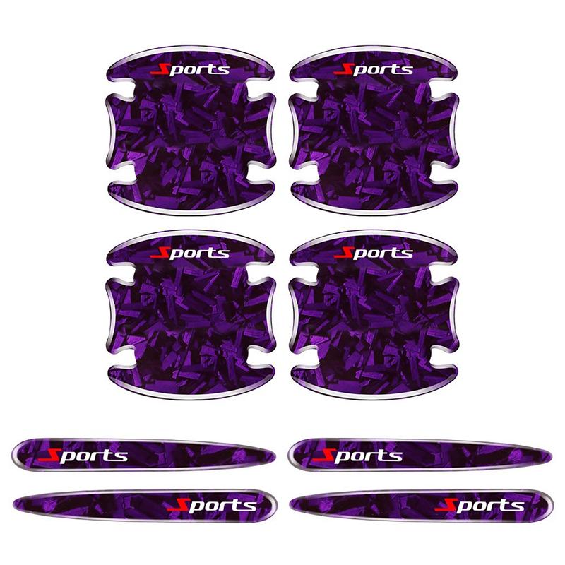 8Pcs Car Door Handle Anti-Scratch Sticker Carbon Fibre Car Door Bowl Handle Protector Paint Scratch Protection Decorative Cover фіолетовий
8Pcs Car Door Handle Anti-Scratch Sticker Carbon Fibre Car Door Bowl Handle Protector Paint Scratch Protection Decorative Cover фіолетовий