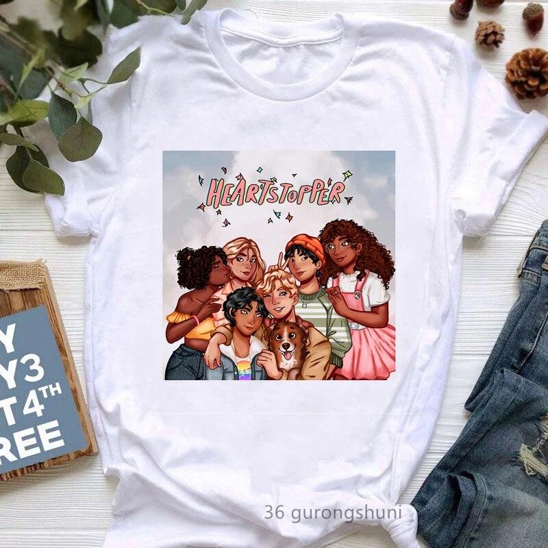 Женская одежда Heartstopper футболка с графическим принтом Femme белая футболка с короткими рукавами женская эстетичная одежда рубашка в стиле Харадзюку L
Женская одежда Heartstopper футболка с графическим принтом Femme белая футболка с короткими рукавами женская эстетичная одежда рубашка в стиле Харадзюку L