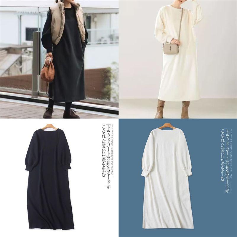 Foreign Trade European and American Single Women clothes Knitted Skirt 2025 Spring New round Neck Solid Loose Temperament Long Dress Blemish White LL
Foreign Trade European and American Single Women clothes Knitted Skirt 2025 Spring New round Neck Solid Loose Temperament Long Dress Blemish White LL
