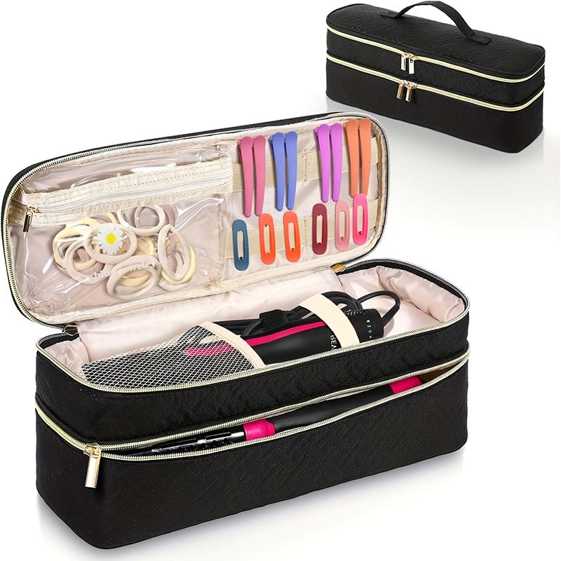Портативный чехол для фена Водонепроницаемая сумка большой вместимости для плойки Двухслойная сумка для волос Аксессуары для фена Инструменты Дорожная сумка Подарок 39*12*15cm
Портативный чехол для фена Водонепроницаемая сумка большой вместимости для плойки Двухслойная сумка для волос Аксессуары для фена Инструменты Дорожная сумка Подарок 39*12*15cm