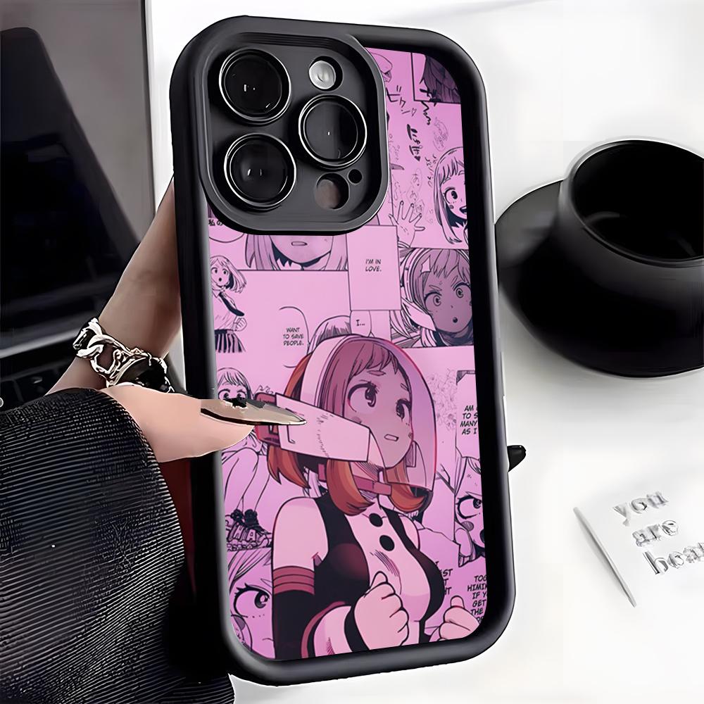 1pc Ochako Uraraka Phone Case For IPhone 17 Pro Max 16 15 14 Pro Max IPhone 13 Pro Max 11 Plus Silicone Cover iPhone 14 Plus
1pc Ochako Uraraka Phone Case For IPhone 17 Pro Max 16 15 14 Pro Max IPhone 13 Pro Max 11 Plus Silicone Cover iPhone 14 Plus