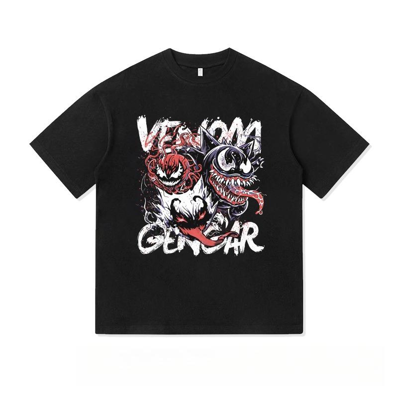 Marvel superhero Venom print trendy short-sleeved T-shirt for men and women, a summer casual and fashionable short-sleeved top S разноцветный
Marvel superhero Venom print trendy short-sleeved T-shirt for men and women, a summer casual and fashionable short-sleeved top S разноцветный