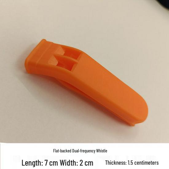 Dual Frequency Dolphin Sound Lifesaving Whistle - Coreless, High-Pitched Emergency Outdoor Survival Tool
Dual Frequency Dolphin Sound Lifesaving Whistle - Coreless, High-Pitched Emergency Outdoor Survival Tool