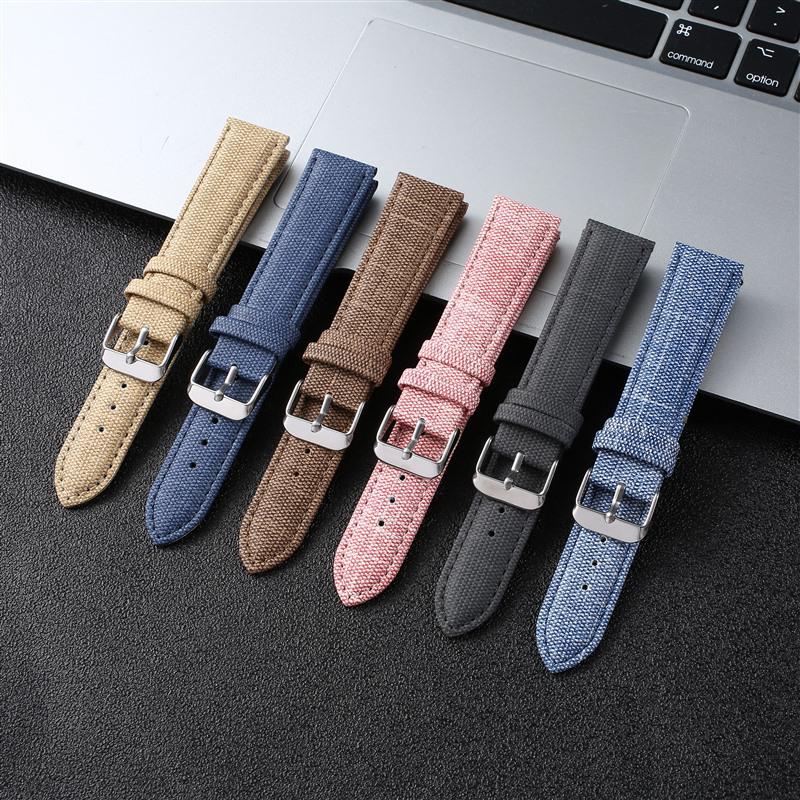 Unisex Denim Texture Nylon Canvas Watch Strap, Soft & Trendy, Sizes 10-22mm 10mm темно-коричневого
Unisex Denim Texture Nylon Canvas Watch Strap, Soft & Trendy, Sizes 10-22mm 10mm темно-коричневого