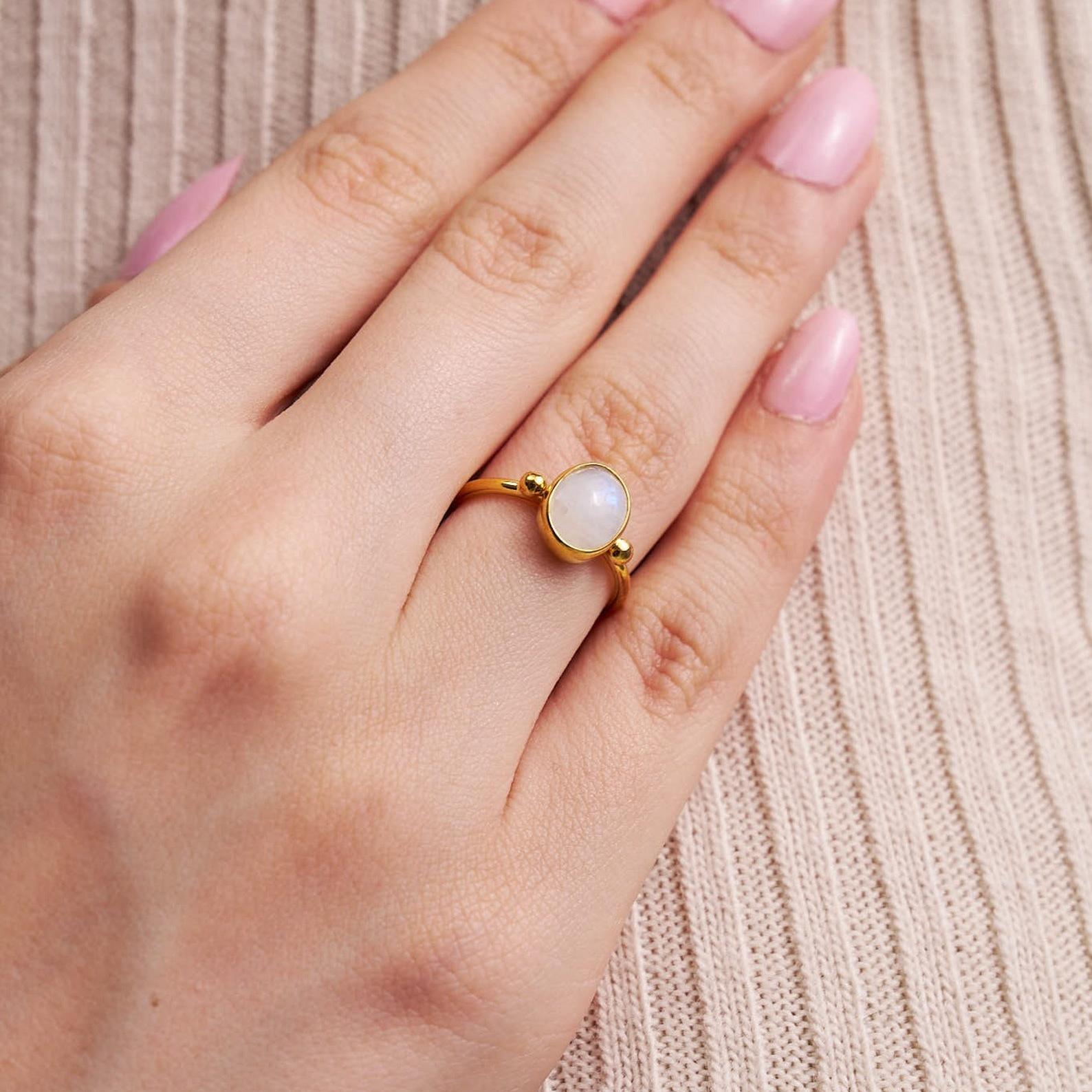 Genuine Moonstone Gemstone Ring Cancer, Libra, Scorpio • Natural Elegant June & September Birthstone Ring • Daily Ring •Gift for Her, Lovers US 5 белый
Genuine Moonstone Gemstone Ring Cancer, Libra, Scorpio • Natural Elegant June & September Birthstone Ring • Daily Ring •Gift for Her, Lovers US 5 белый