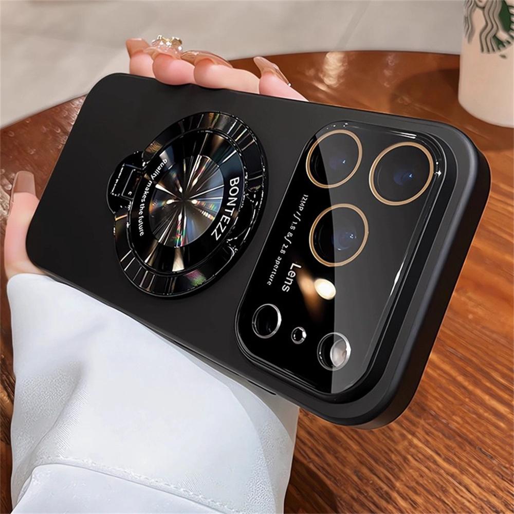 Luxury Solid Color PC Folding Stand Magnetic Phone Case For iPhone 17 16 15 14 13 12 11 Pro Max Full Tempered Glass Lens Cover iPhone16
Luxury Solid Color PC Folding Stand Magnetic Phone Case For iPhone 17 16 15 14 13 12 11 Pro Max Full Tempered Glass Lens Cover iPhone16